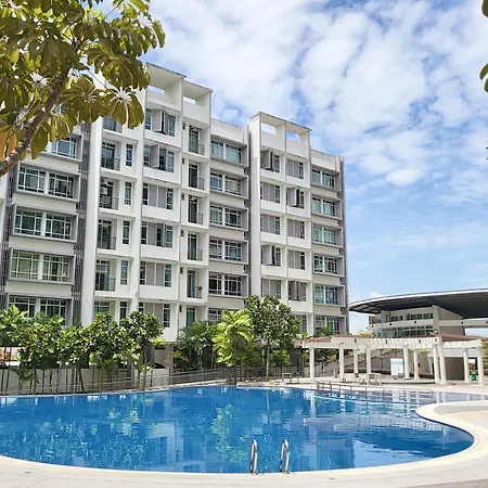 Walking Distance To Mount Austin - 6 Pax Newly Renovated Apartment Johor Bahru Exterior photo